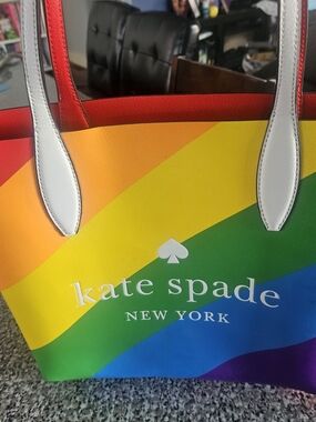 kate spade Rainbow Stripe Tote Bag - Multicolor